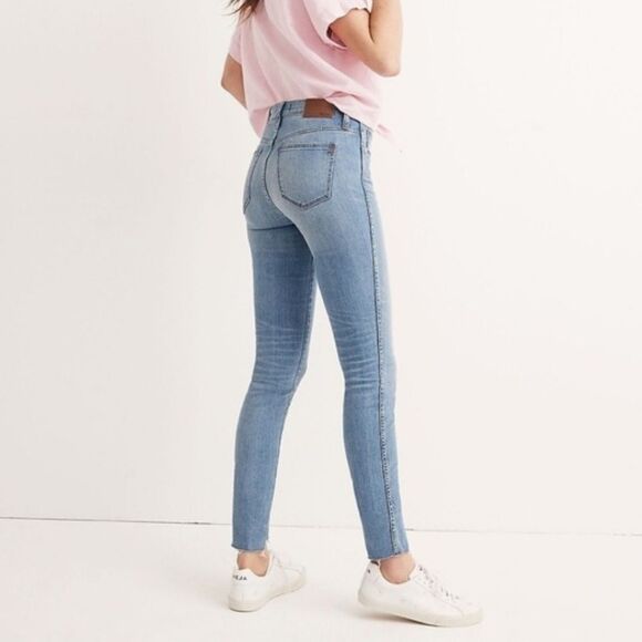 Madewell 9” high-rise skinny front seam jeans size 25 - Picture 2 of 13